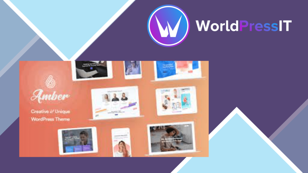 Amber Six | Creative and Multipurpose WordPress Theme