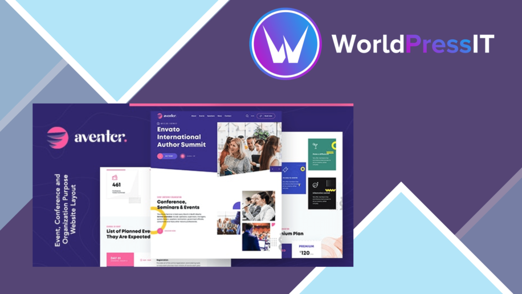 Aventer - Conferences &amp; Events WordPress Theme