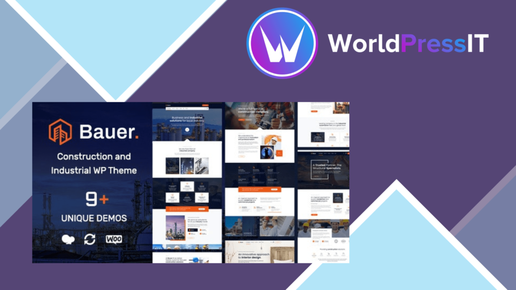 Bauer | Construction and Industrial WordPress Theme