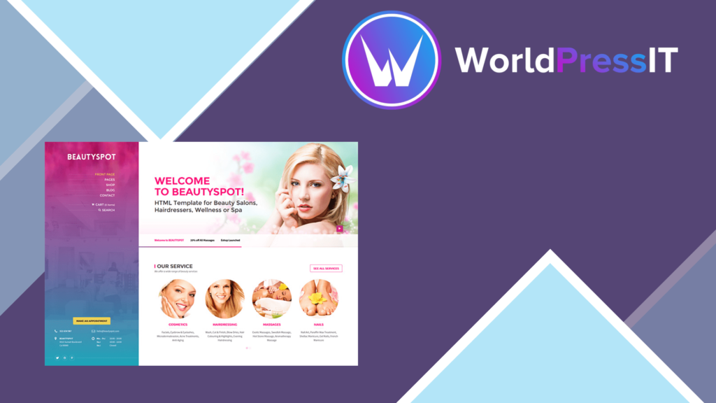 BeautySpot - WordPress Theme for Beauty Salons