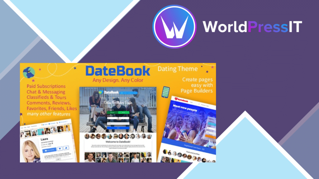 DateBook - Dating WordPress Theme