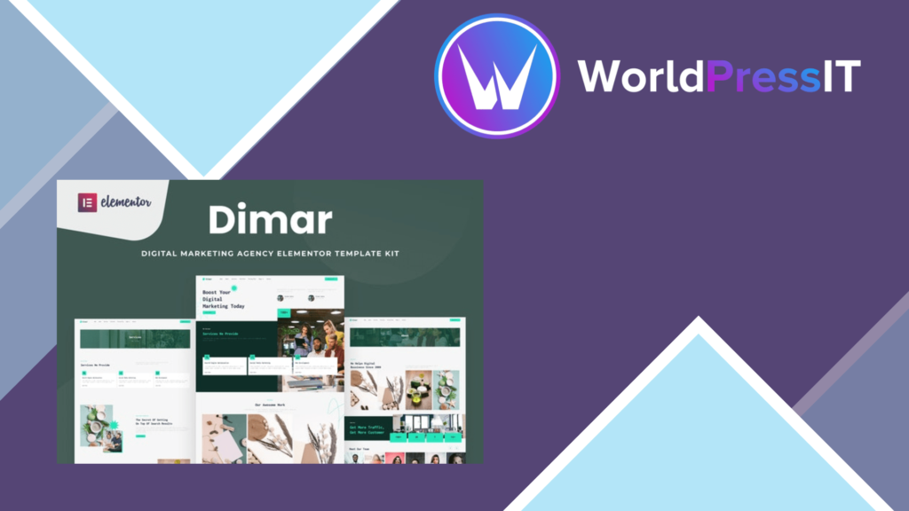 Dimar - Digital Marketing Elementor Template Kit
