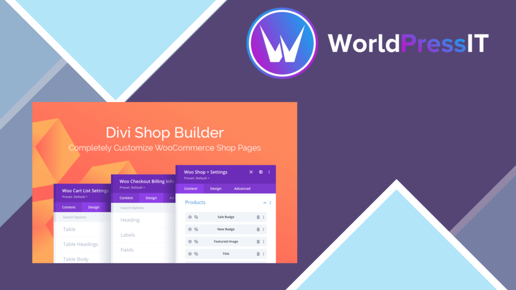 Divi Shop Builder