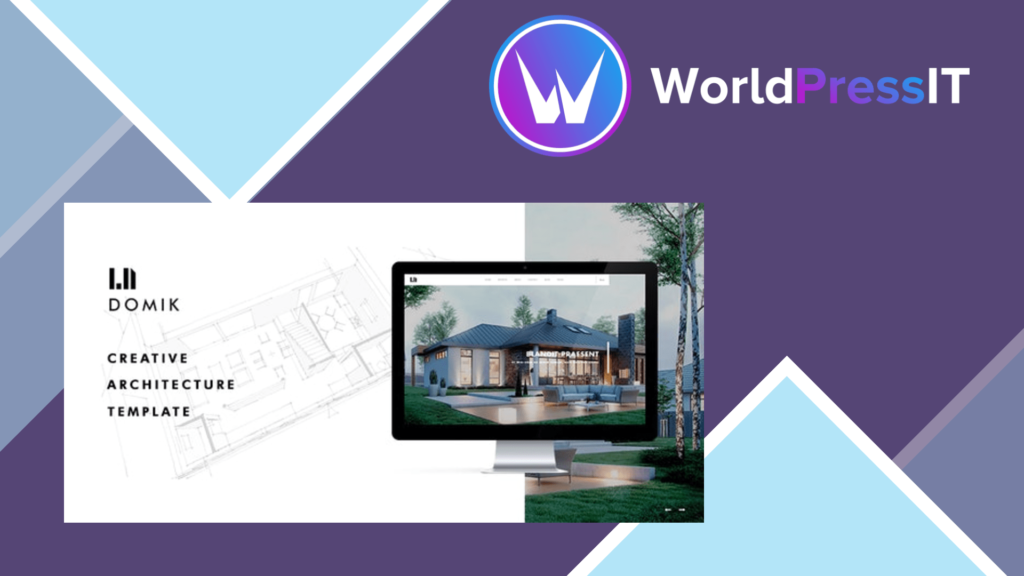 Domik Creative Responsive Architecture WordPress Theme