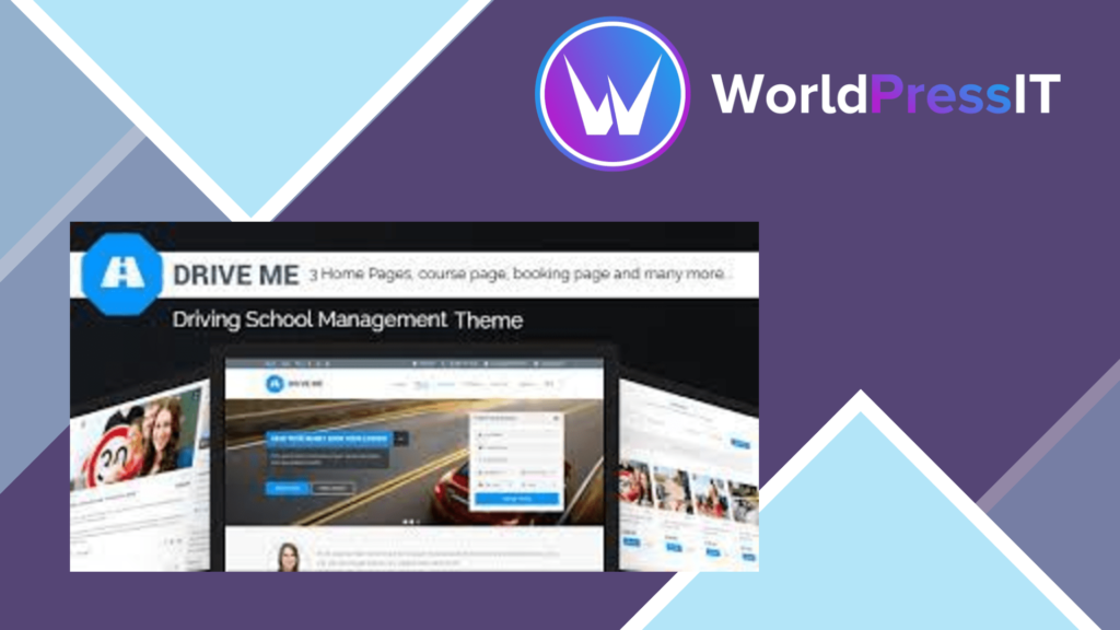 Driveme - Driving School WordPress Theme