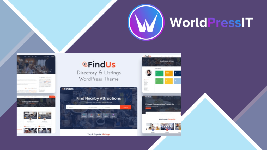 Findus - Directory Listing WordPress Theme