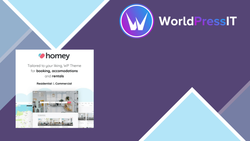 Homey - Booking and Rentals WordPress Theme