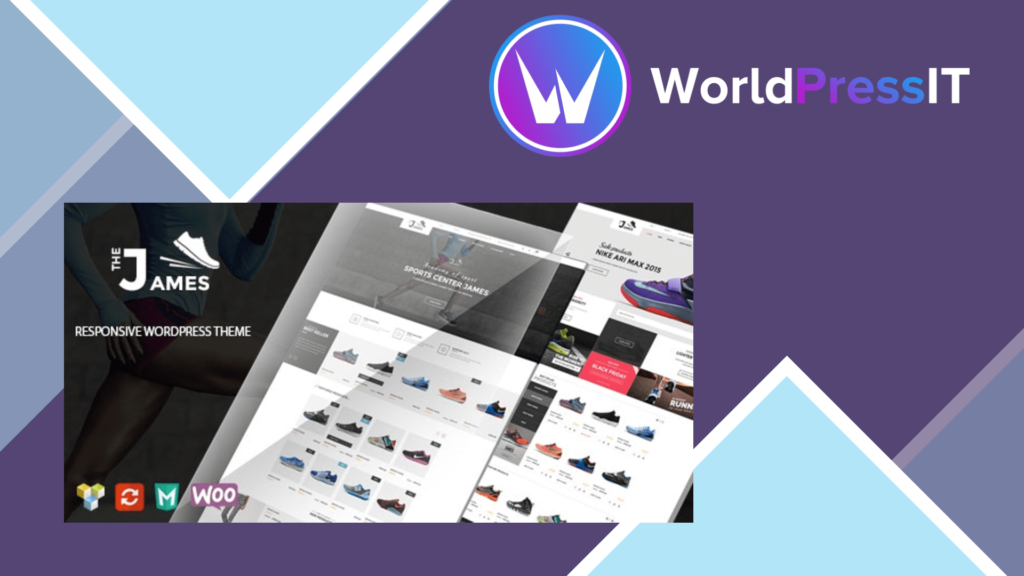 James - Responsive WooCommerce Shoes Theme