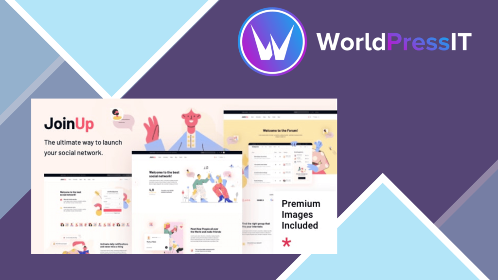 Join Up - BuddyPress Community Theme