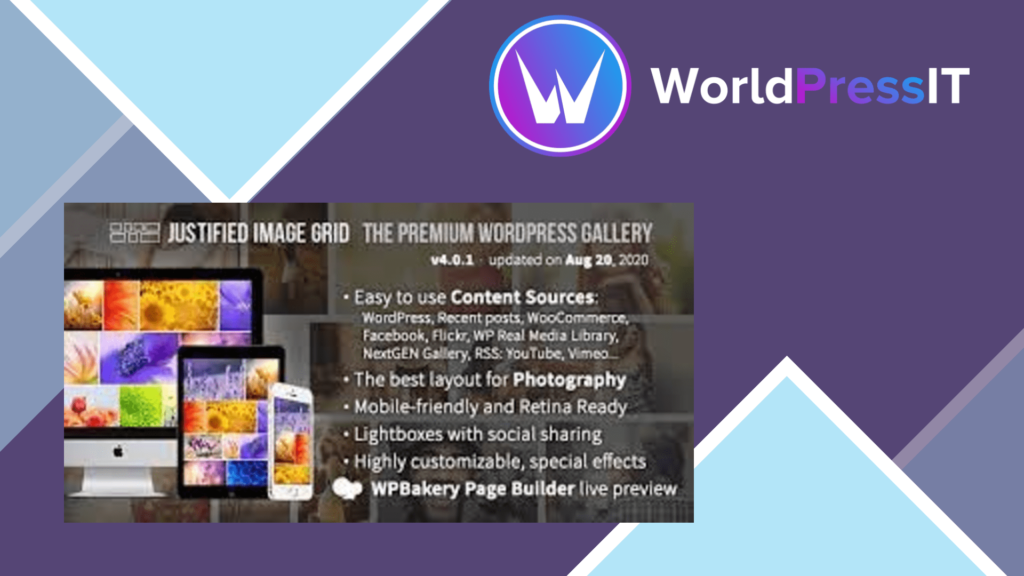 Justified Image Grid - Premium WordPress Gallery