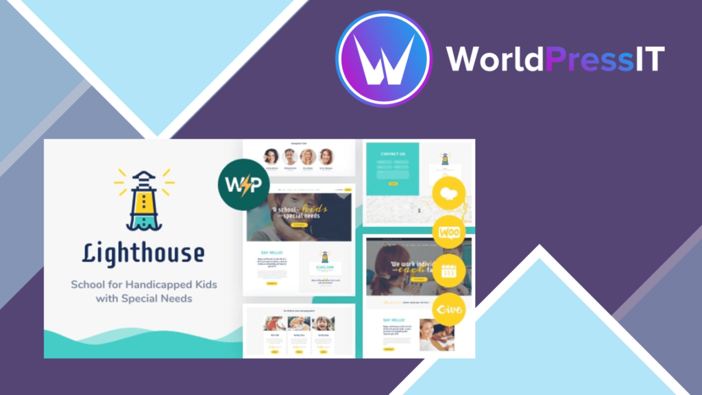Lighthouse | School for Handicapped Kids with Special Needs WordPress Theme