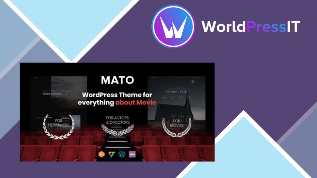 Mato - Movie Studios and Filmmakers WordPress Theme