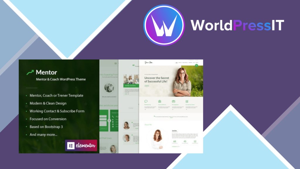 Mentor – Personal Development Coach WordPress Theme