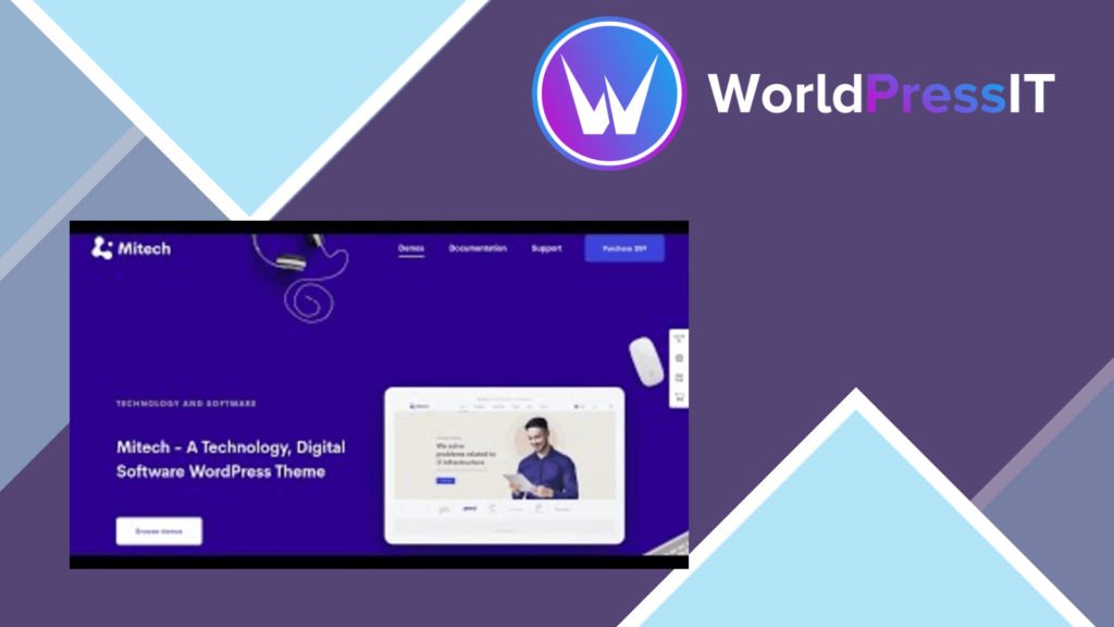 Mitech - Technology IT Solutions & Services WordPress Theme