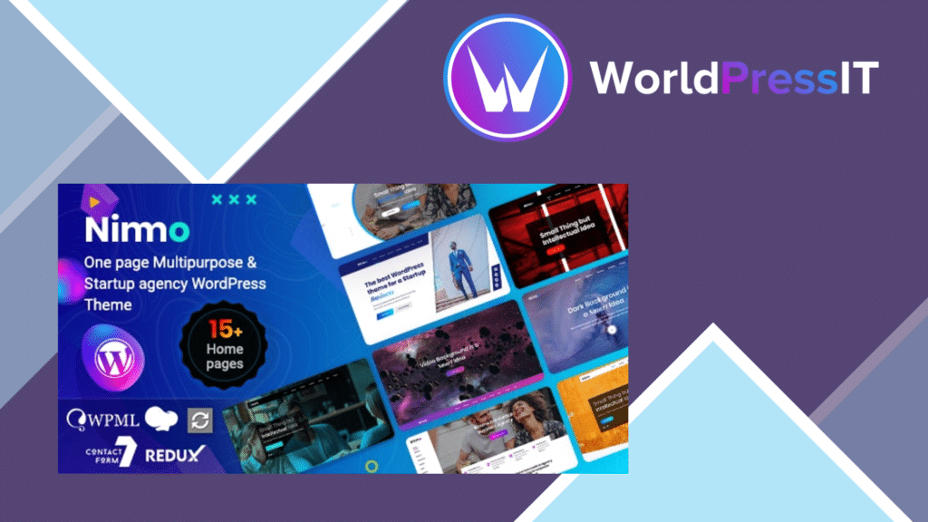 Nimmo - One page WordPress Theme