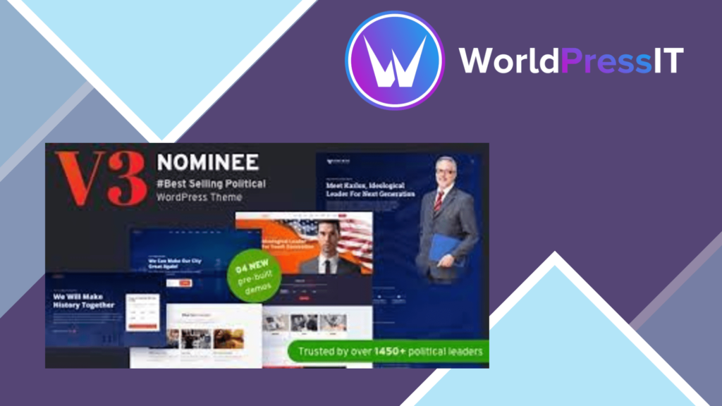 Nominee - Political WordPress Theme for Candidate/Political Leader