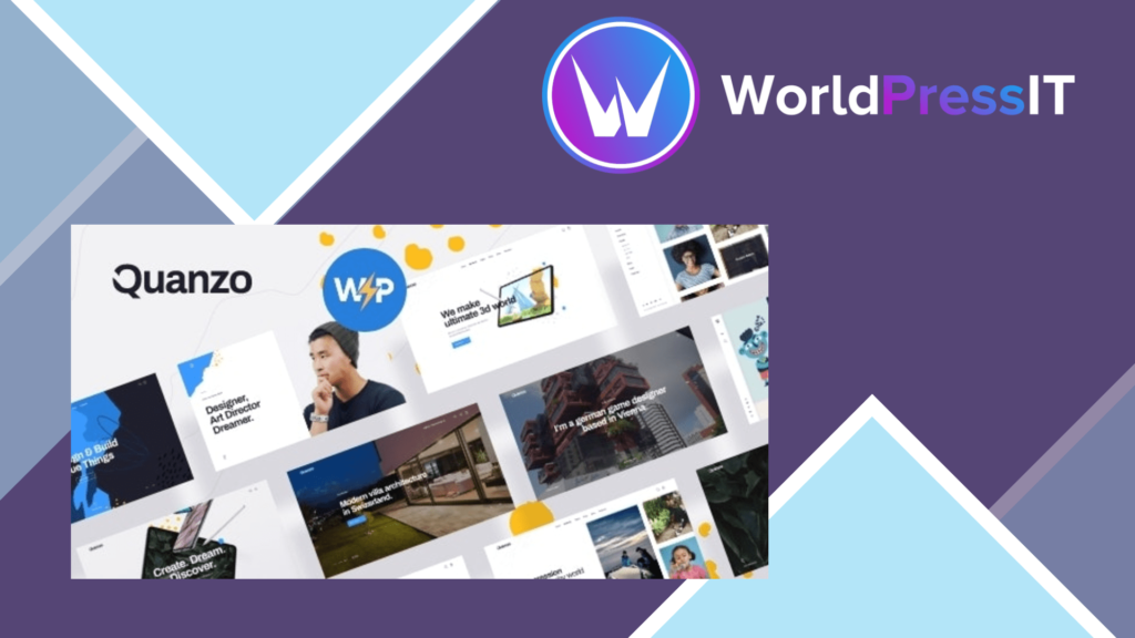 Quanzo - Personal Portfolio WordPress Theme