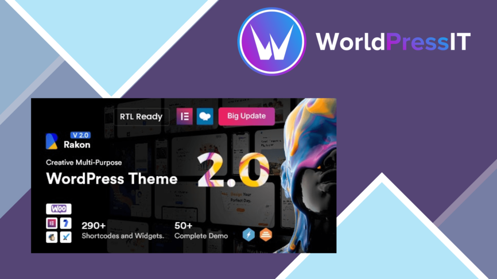 Rakon - Creative Multi-Purpose WordPress Theme