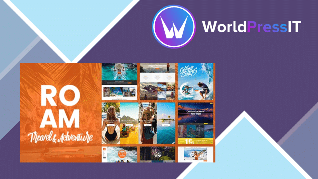 Roam - Travel & Tourism WordPress Theme