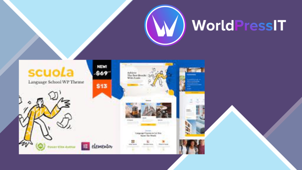 Scuola - Language School WordPress Elementor