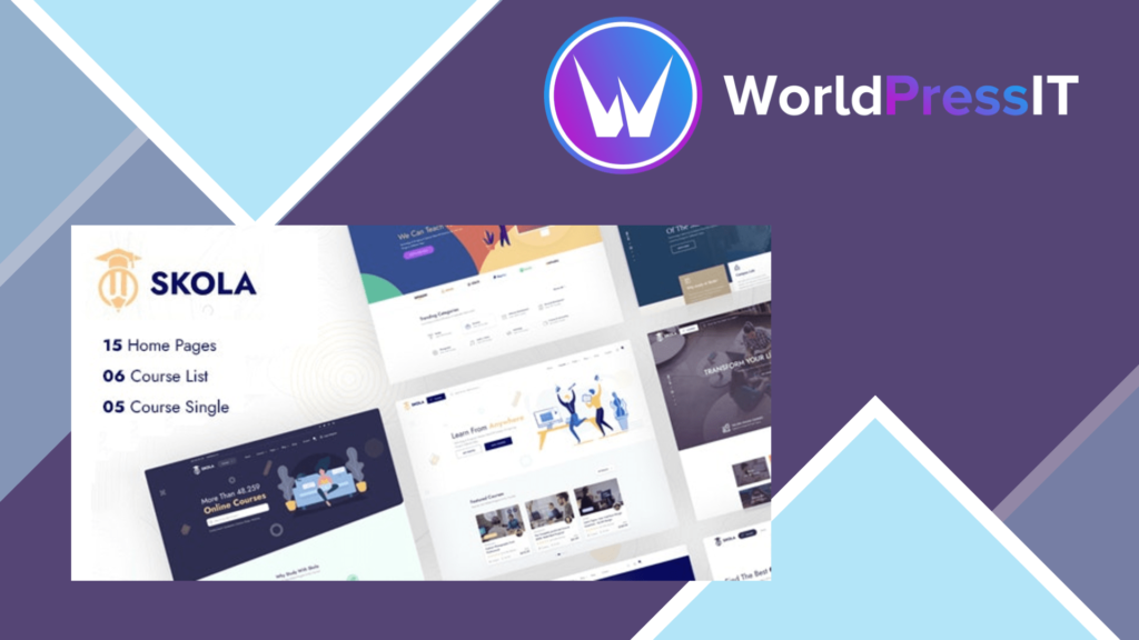 Skola - LMS Online Courses WordPress Theme