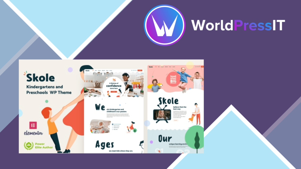 Skole - School Kindergarten WordPress Elementor