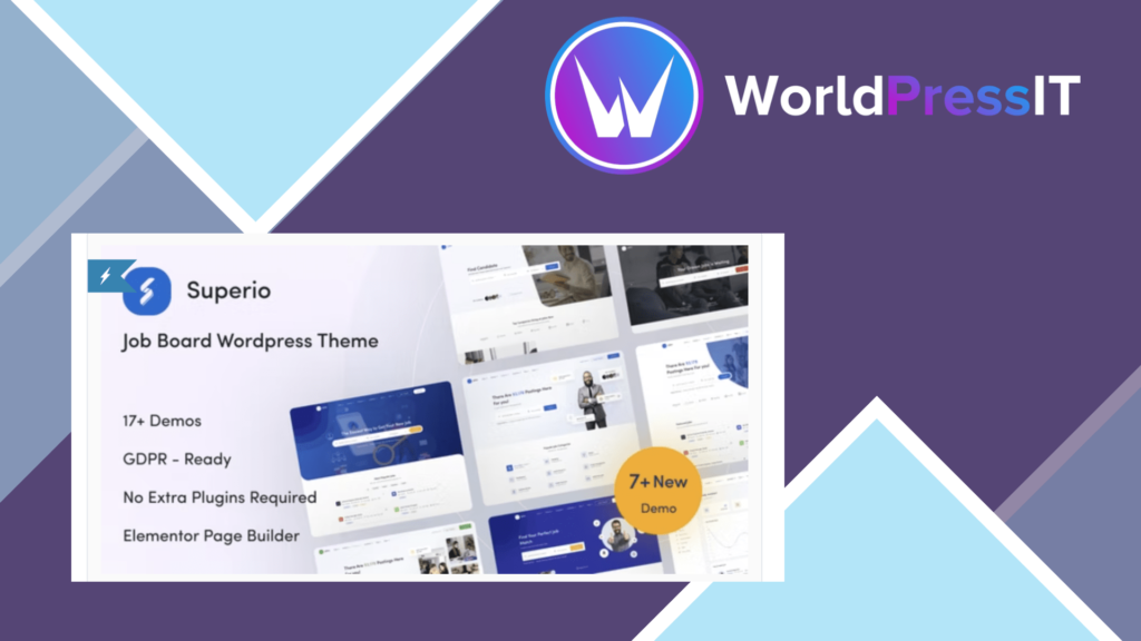 Superio - Job Board WordPress Theme