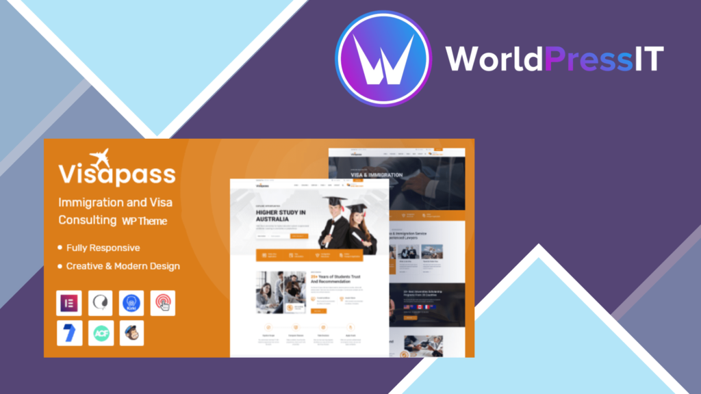 Visapass – Immigration Consulting WordPress Theme