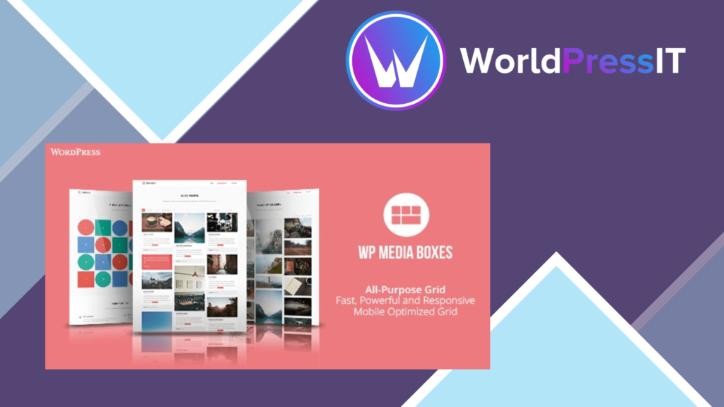 WP Media Boxes Portfolio - Responsive WordPress Grid Plugin