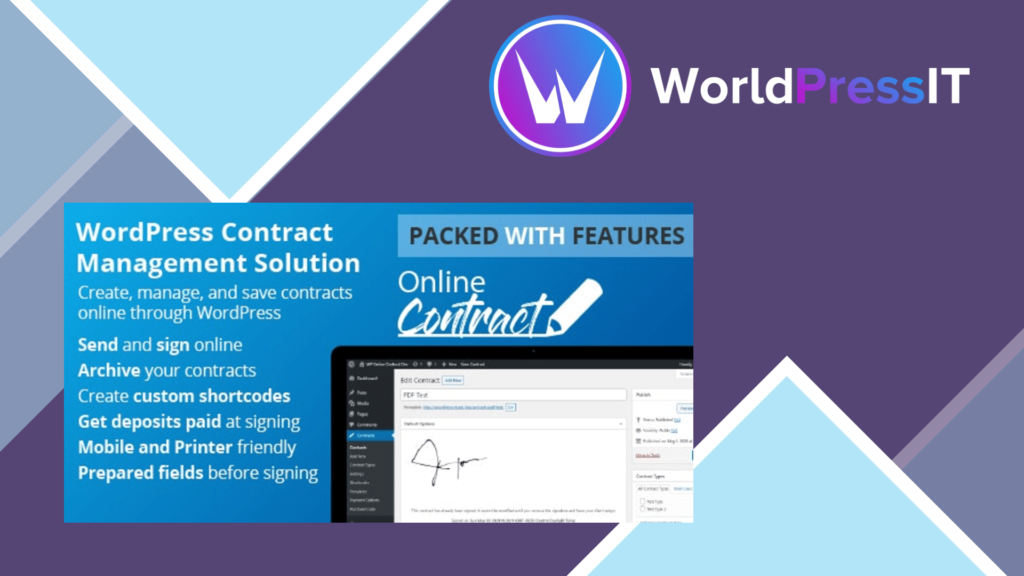 WP Online Contract