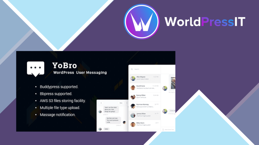 YoBro - WordPress Private Messaging Plugin