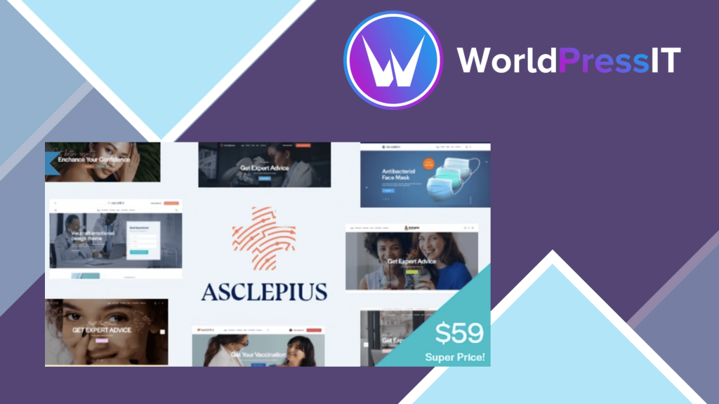 Asclepius – Doctor, Medical &amp; Healthcare WordPress Theme