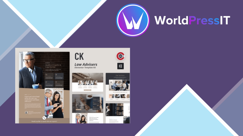 CK - Lawyer Elementor Template Kit
