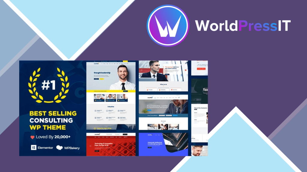 Consulting - Business, Finance WordPress Theme