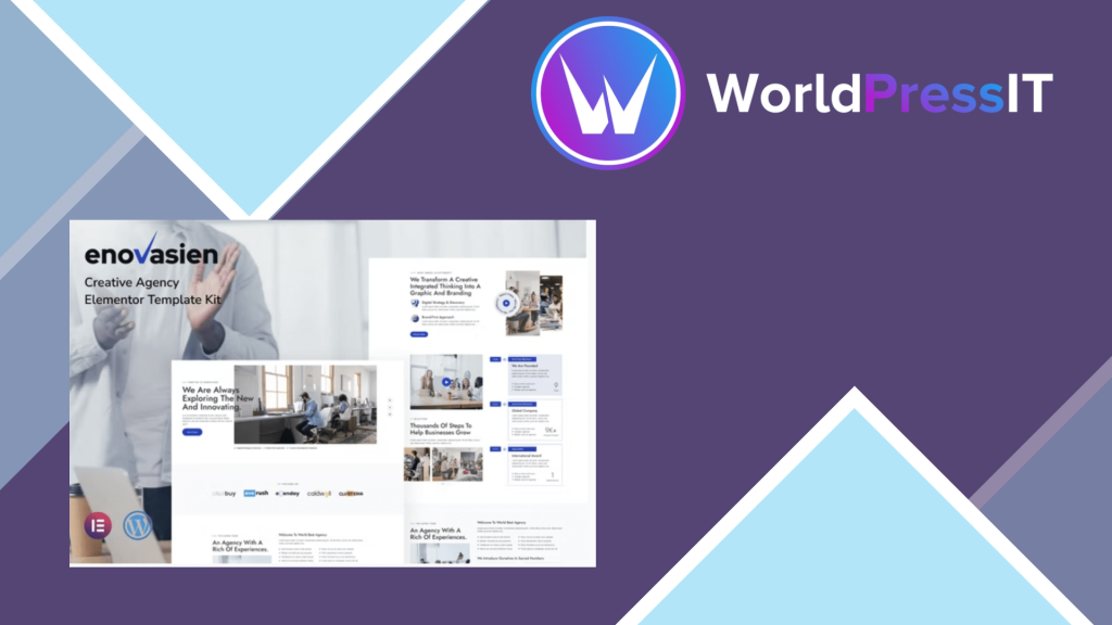 Enofasien - Creative Agency Elementor Template Kit