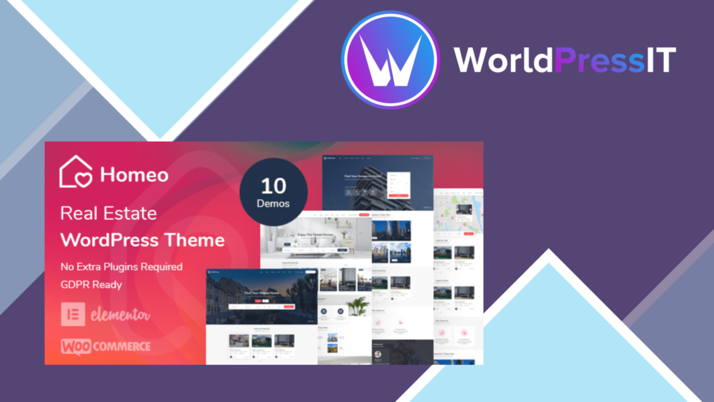 Homeo - Real Estate WordPress Theme