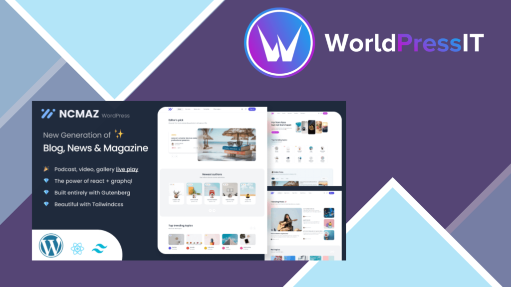 Ncmaz - Blog Magazine WordPress Theme