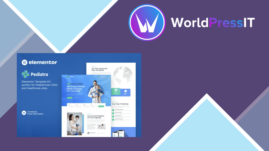 Pediatra – Pediatrician Clinic &amp; Healthcare Elementor Template Kit