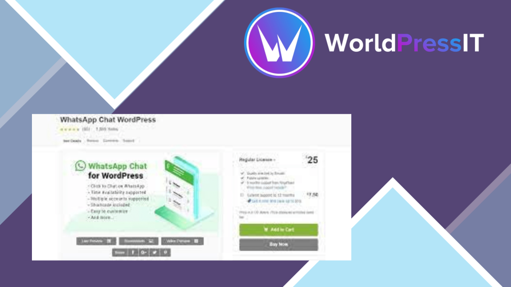 WhatsApp Chat for WordPress and WooCommerce