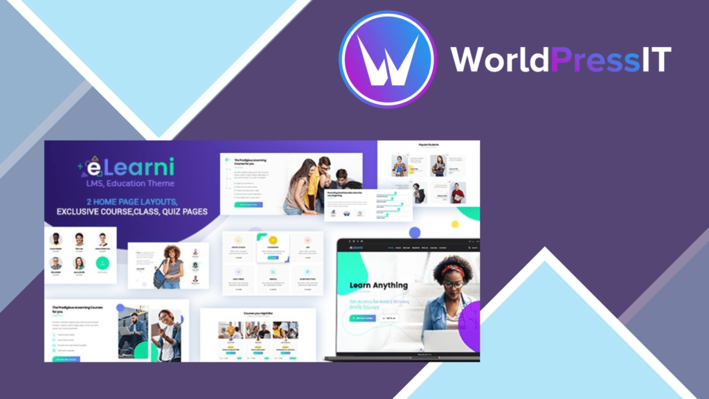 eLearni – Online Learning &amp; Education LMS Theme