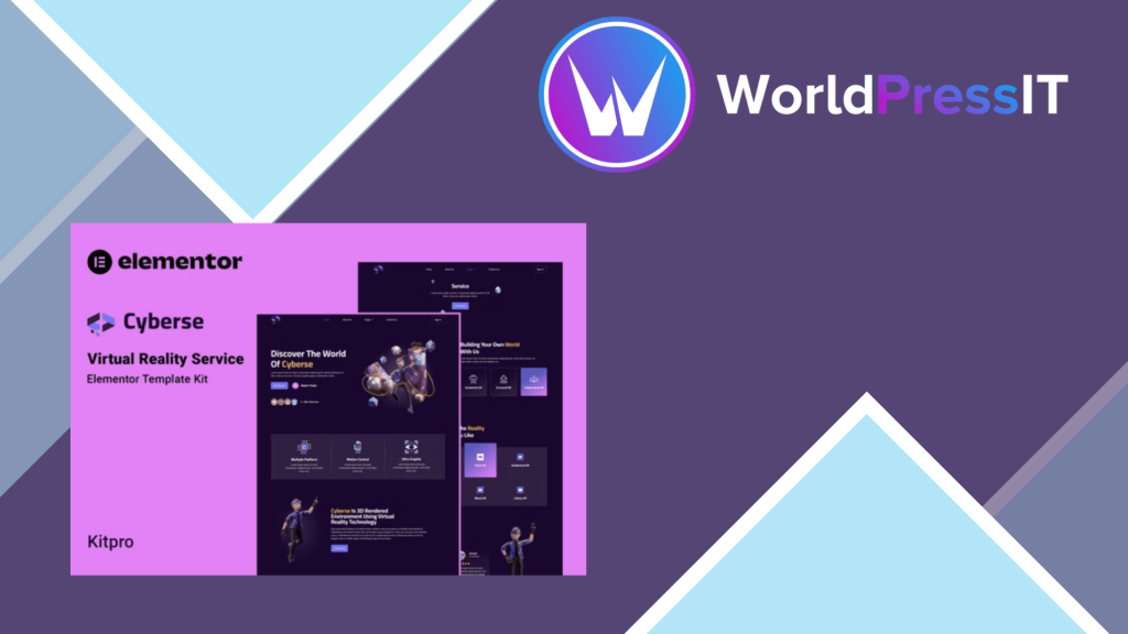 Cyberse - Virtual Reality Service Elementor Template Kit