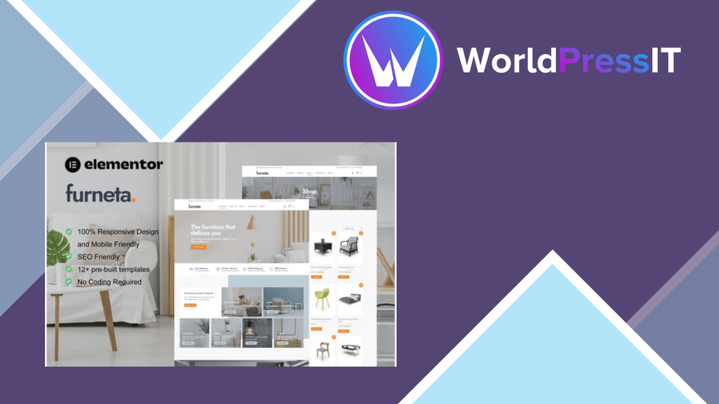 Furneta - Furniture Shop Elementor Template Kit