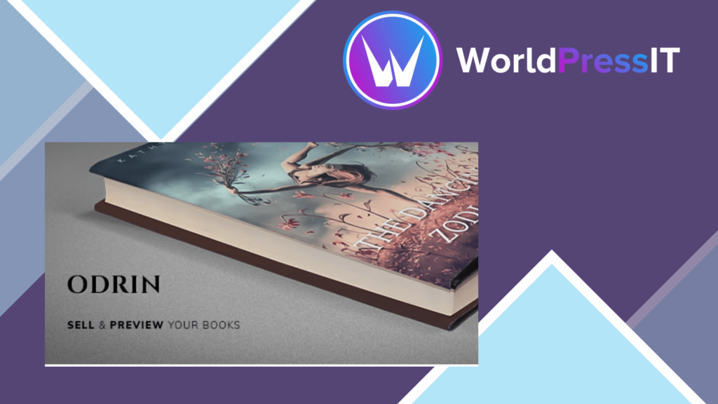 Odrin - Book Selling WordPress Theme for Writers