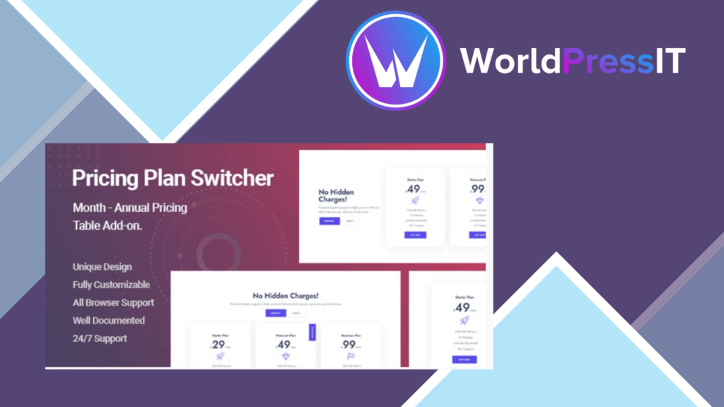 Ultimate Pricing Plan Switcher Addon for Elementor