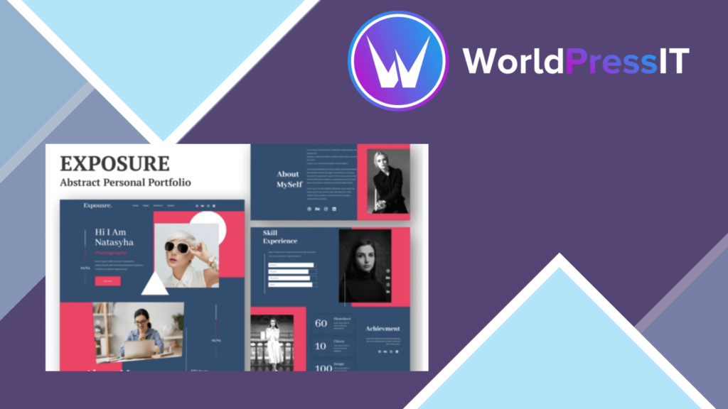 Exposure - Personal Portfolio Elementor Template Kit