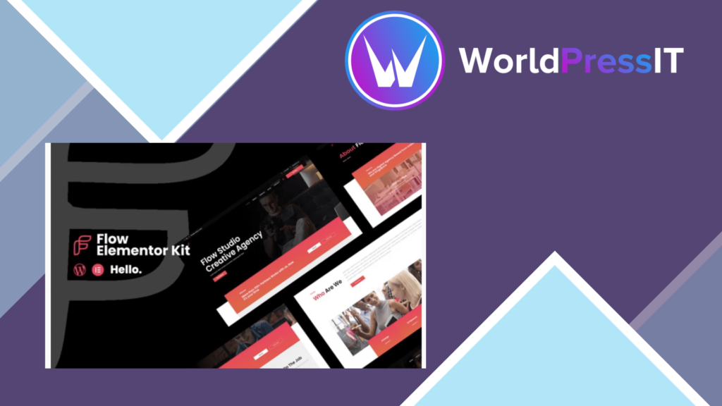 Flow - Creative Agency Business Elementor Template Kit