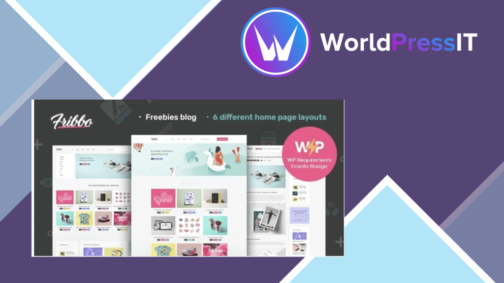 Fribbo - Freebies Blog WordPress Theme