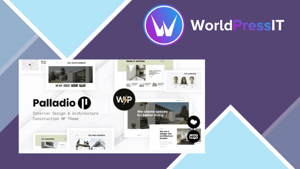 Palladio | Interior Design and Architecture WordPress Theme