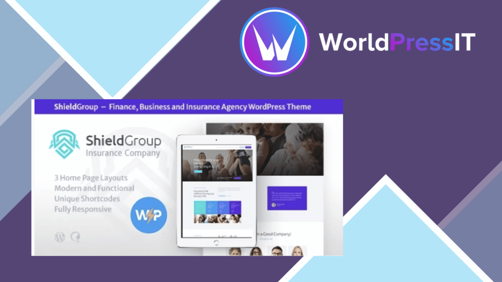ShieldGroup | An Insurance and Finance WordPress Theme