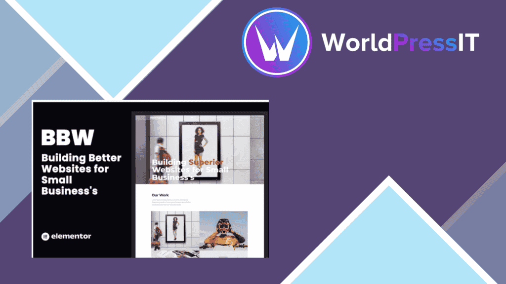 BBW - Building Better Websites for Small Business's Elementor Template Kit